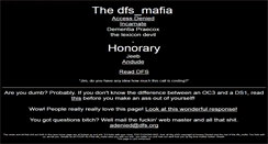 Desktop Screenshot of dfs.org