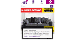 Desktop Screenshot of m.dfs.co.uk