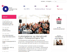 Tablet Screenshot of dfs.dk